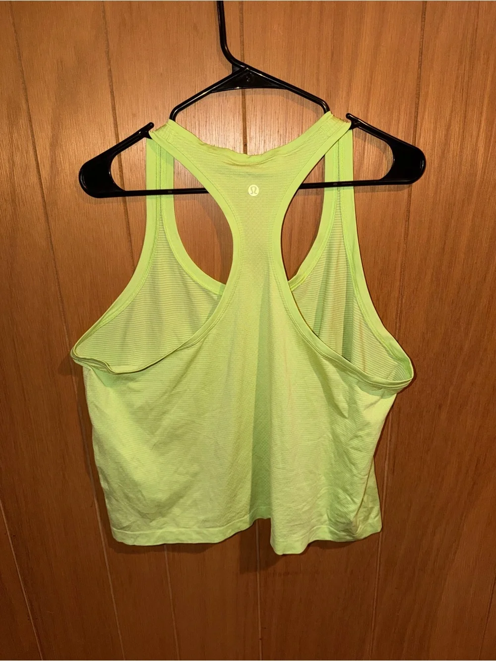 lululemon athletica Neon Lime Racerback Tank